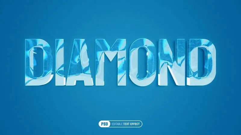 Diamond Text Effect