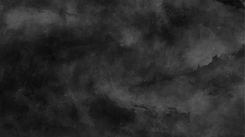 Hazy Black Ink Texture with Brushstrokes