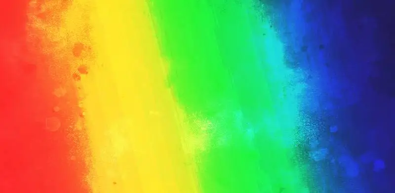 Colorful Rainbow Watercolor Texture
