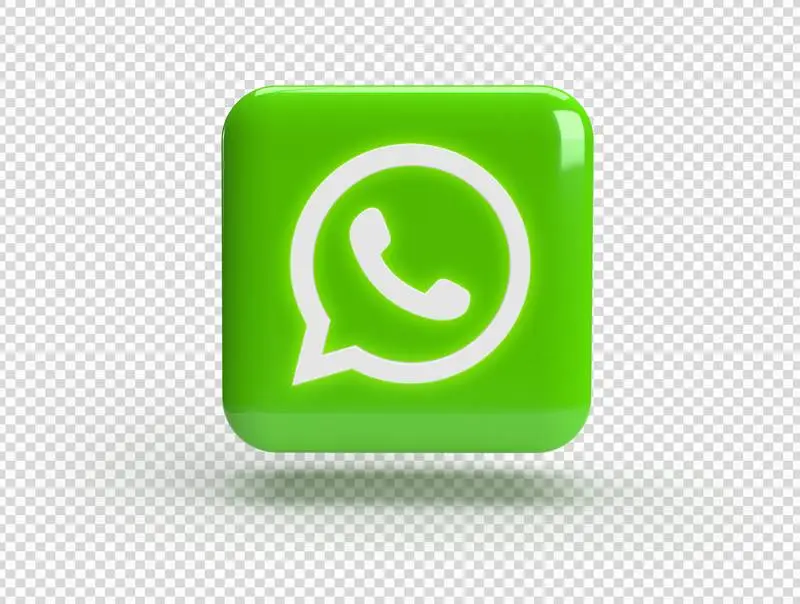 Square with WhatsApp Logo