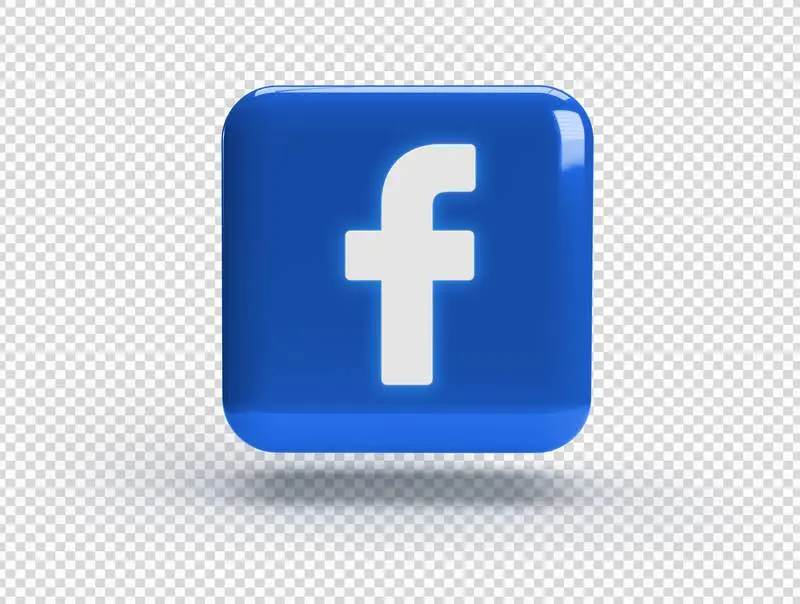 Square with Facebook Logo