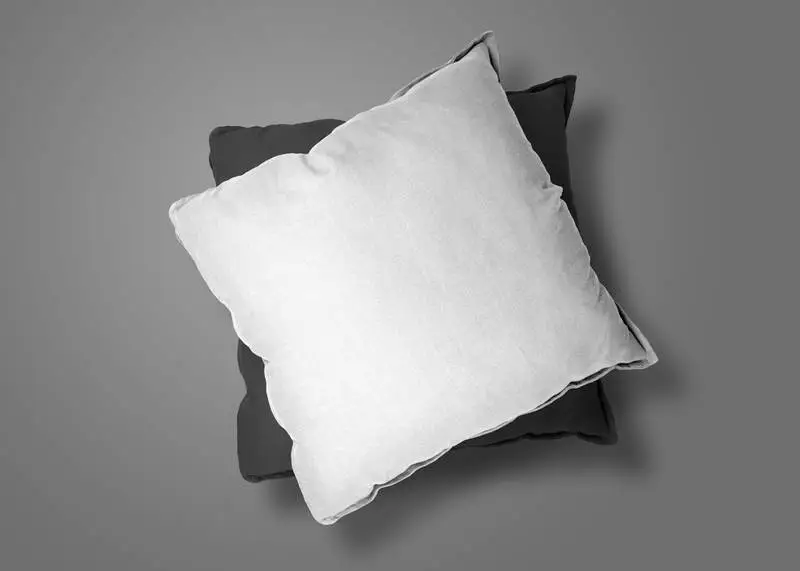 Pack of Pillows Black and White