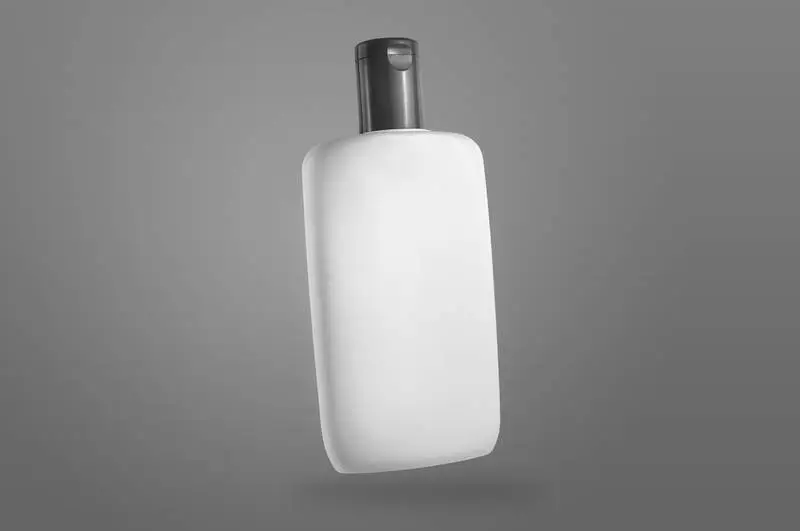 White Plastic Bottle for Cosmetic