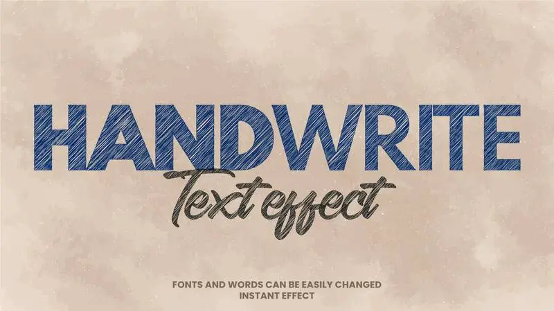 Handwriting Text Effect