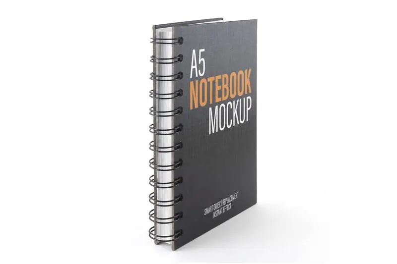 A5 Ring Notebook Mockup