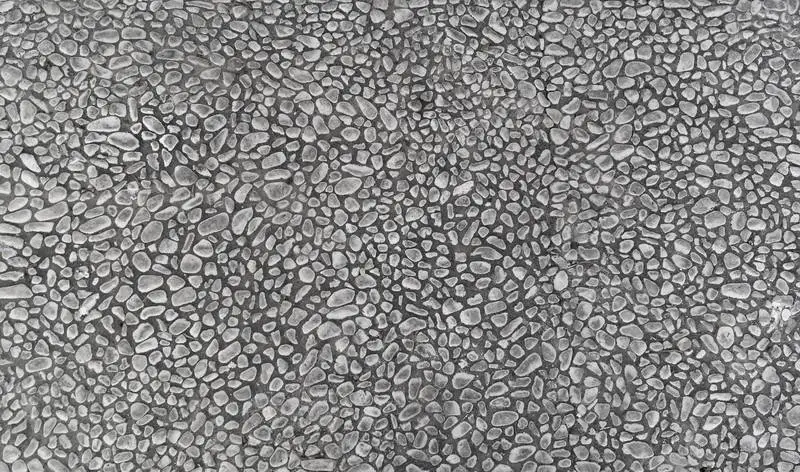 White Stone on Dark Ground Texture Background