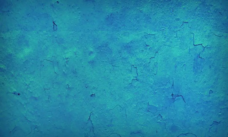 Turquoise Crackle Antique Wall Texture Background