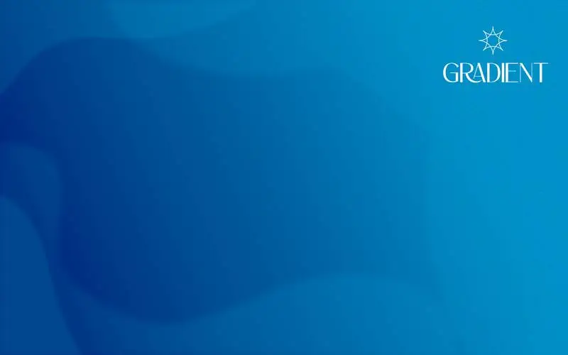 Blue Gradient Modern Background