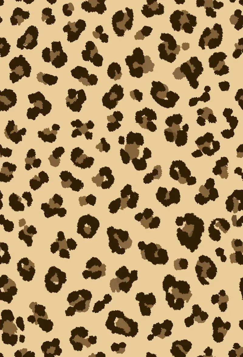 Leopard Print Texture Background