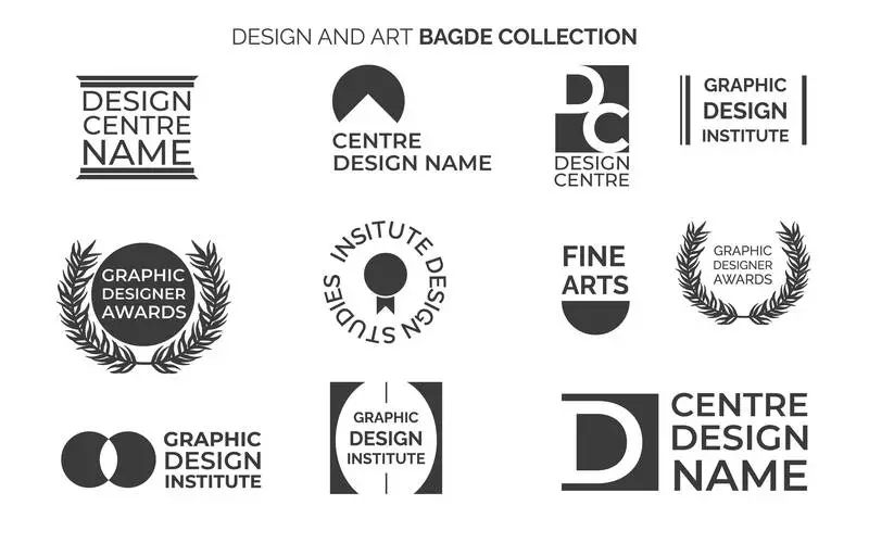 Flat Badge Collection for Art and Design