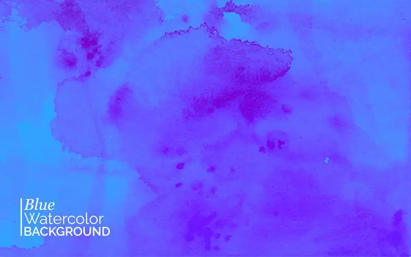 Deep Blue Watercolor Background