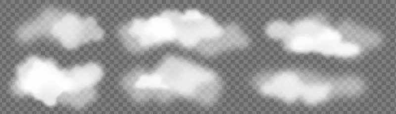 Collection of Cartoon Clouds