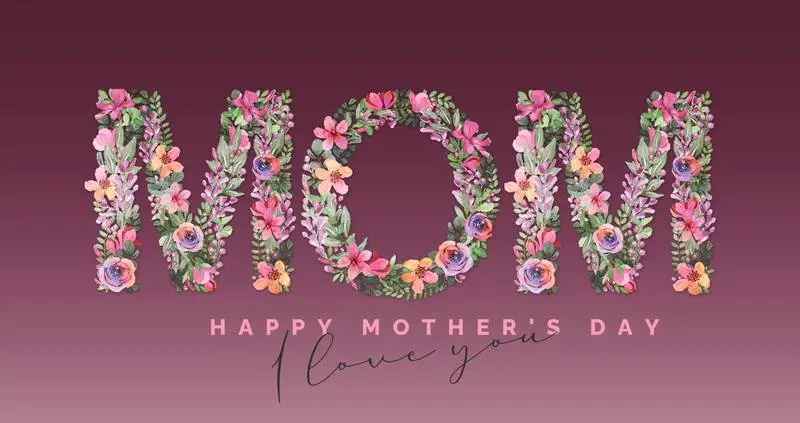Floral Banner for Mother’s Day