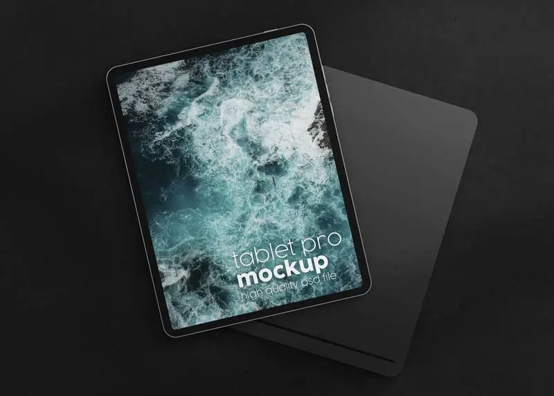Tablet Pro Mockup in Elegant Scene