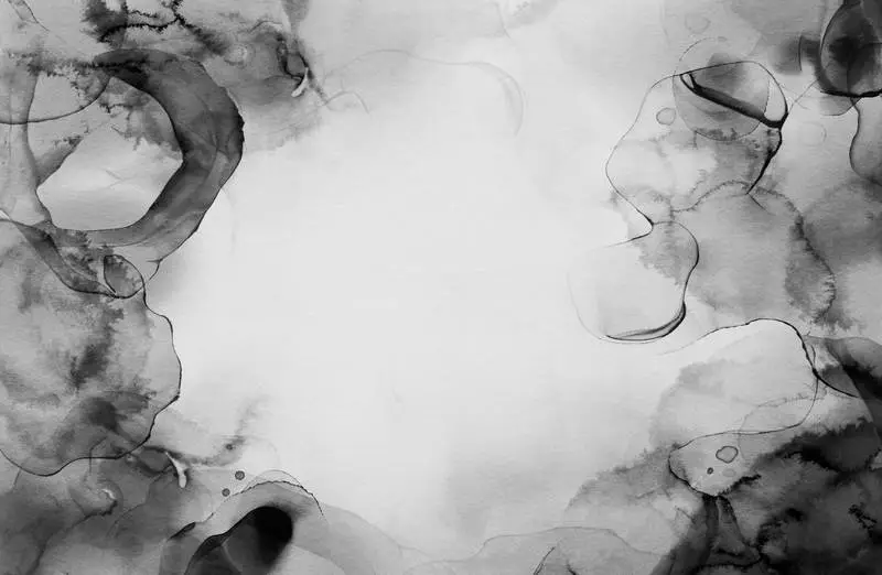 Black Liquid Ink Texture Background
