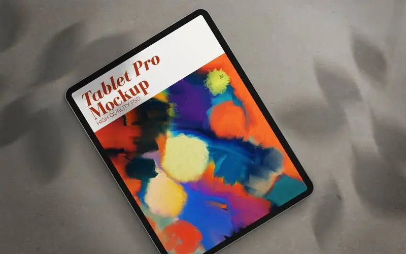 Stylish Tablet Pro Mockup