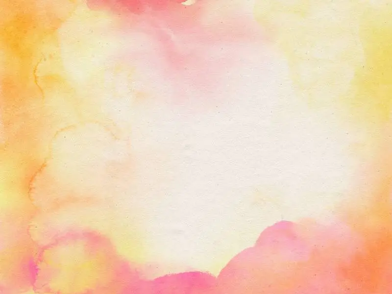 Beautiful Light Watercolor Stains Background
