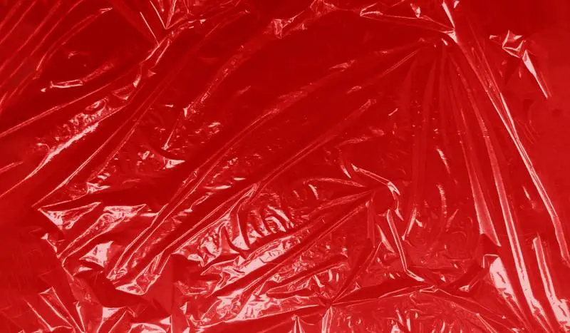 Red Vinyl Plastic Texture