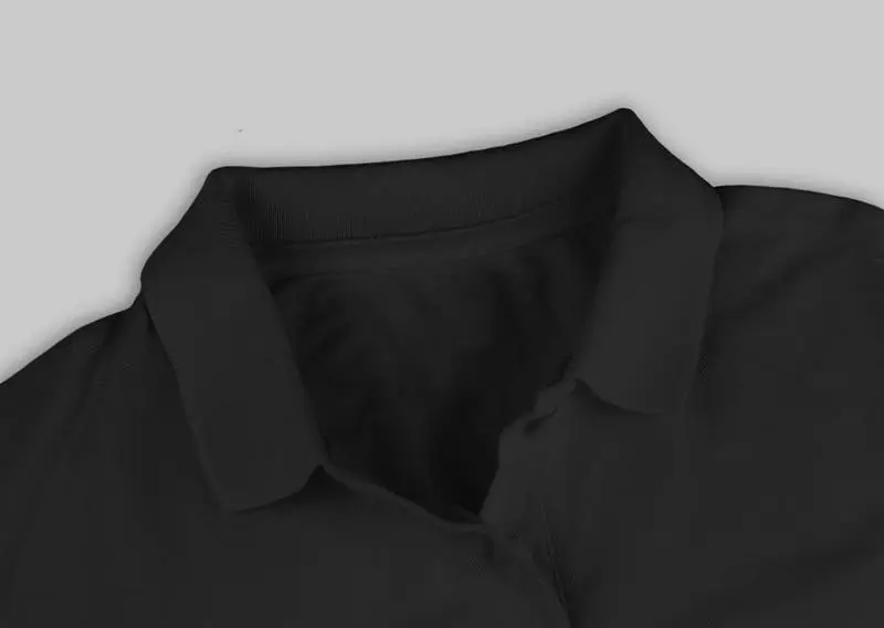 Black Polo Shirt for Label