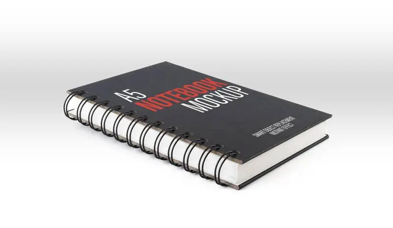 Ring Notebook Mockup