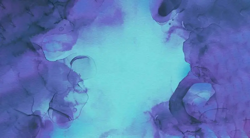 Turquoise Soft Liquid Ink Background
