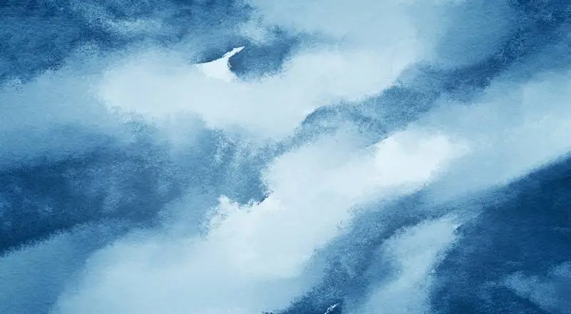 Blue Elegant Watercolor Texture
