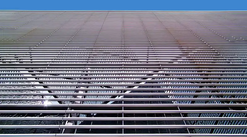 Photo of Modern Metal Building with Glass Facade