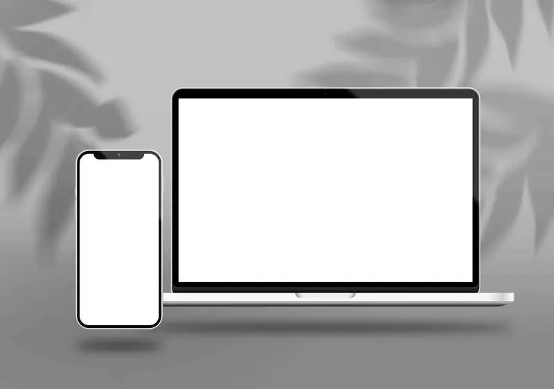 Laptop and Smartphone Composition
