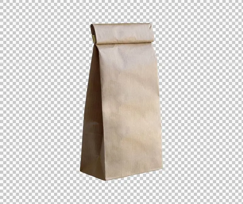 Little Craft Paper Bag with Shadow