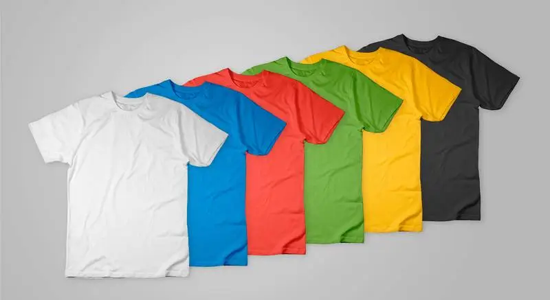 Set of Color T-shirts