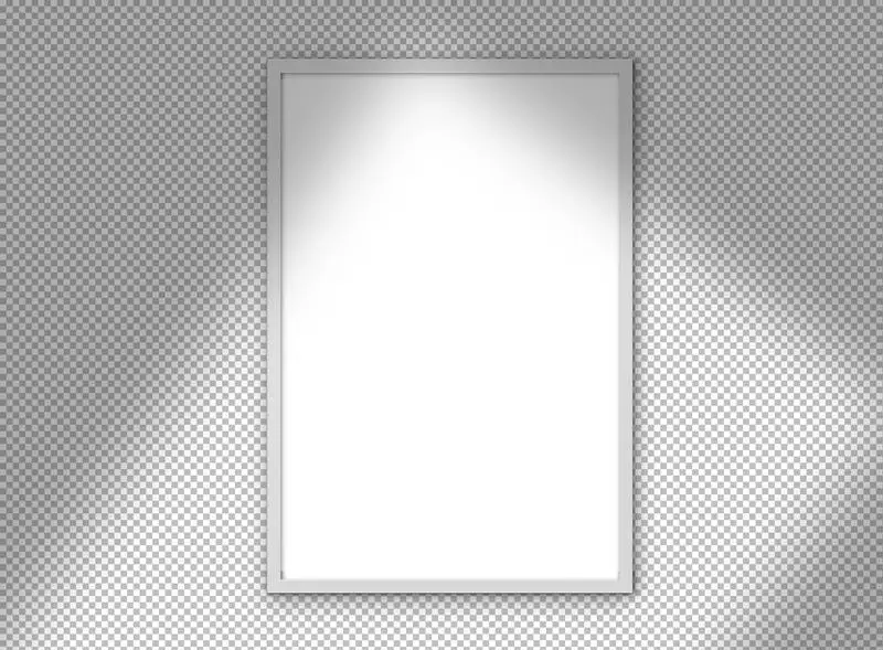 White Crumpled Poster on Gray Tiles Surface