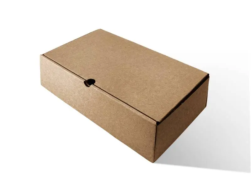 Diagonal View of Paper Box