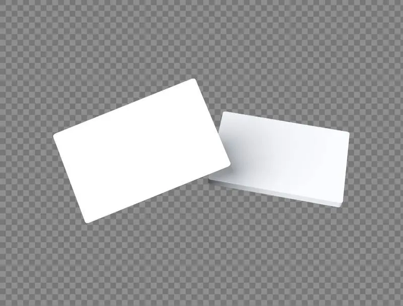 White Business Card Collection