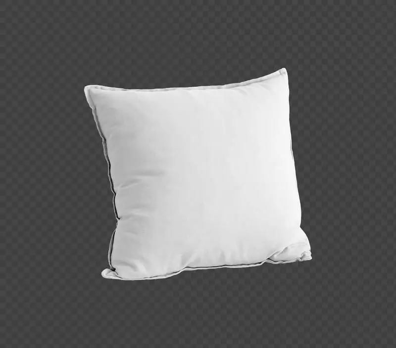 White Square Pillow