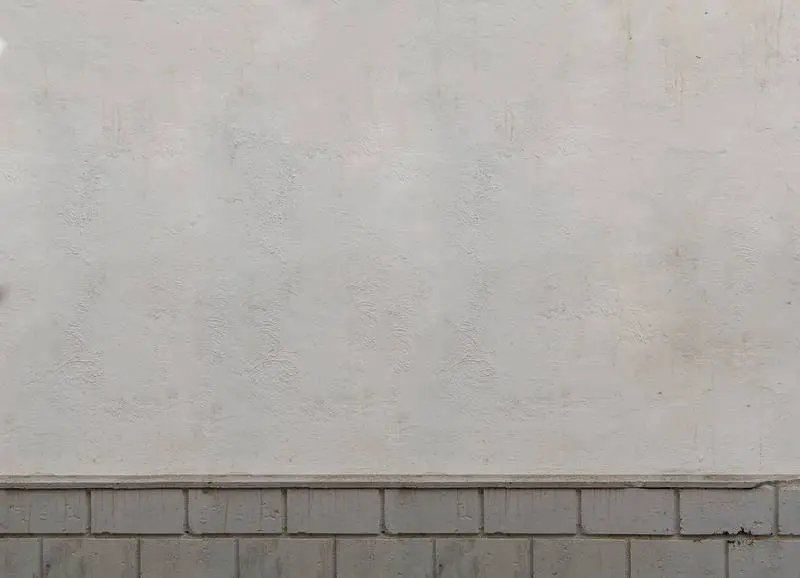 Textured Wall and Brick Base