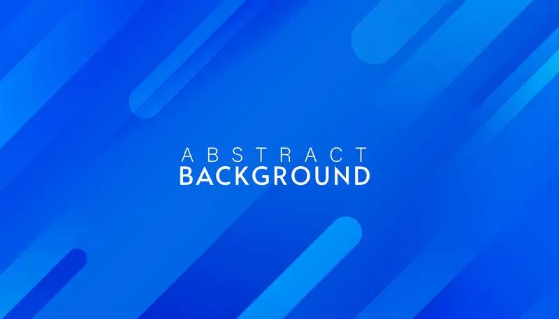 Blue Gradient Background with Abstract Elements