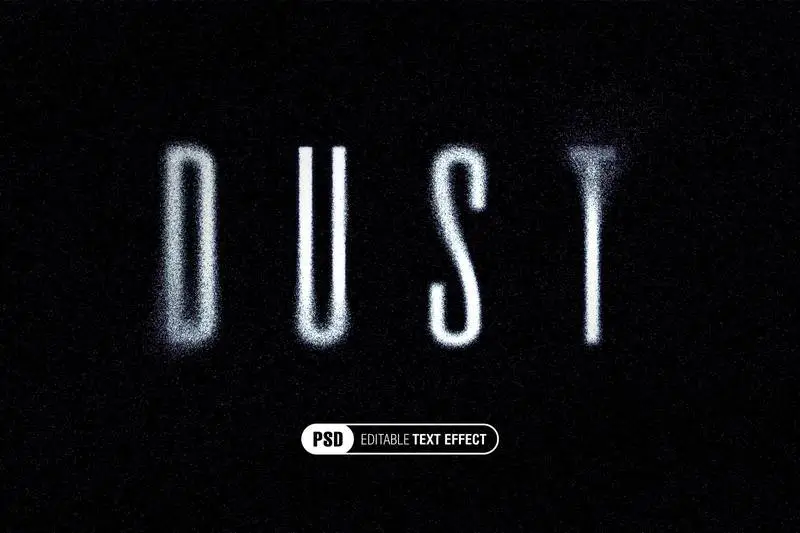 Fading Particles Text Effect