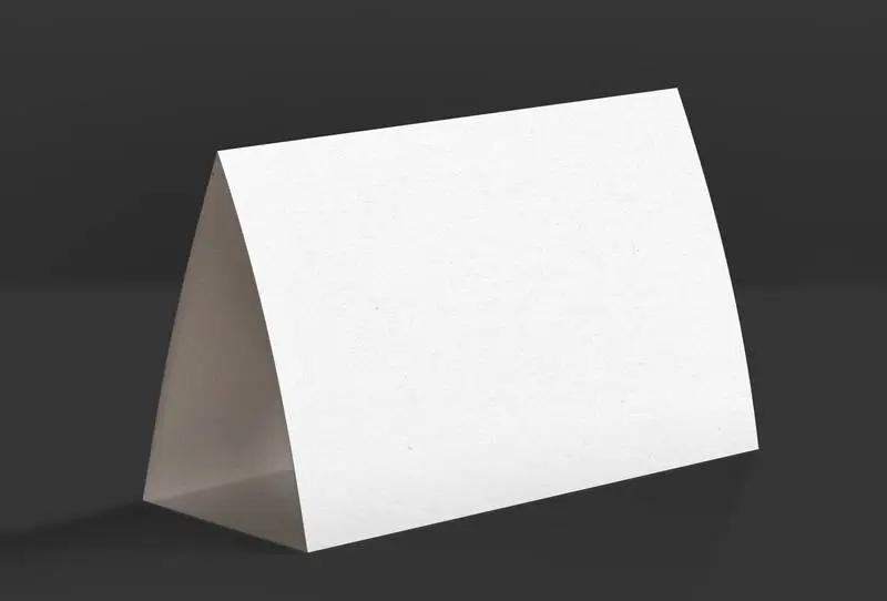 White Desktop Calendar with Office Background
