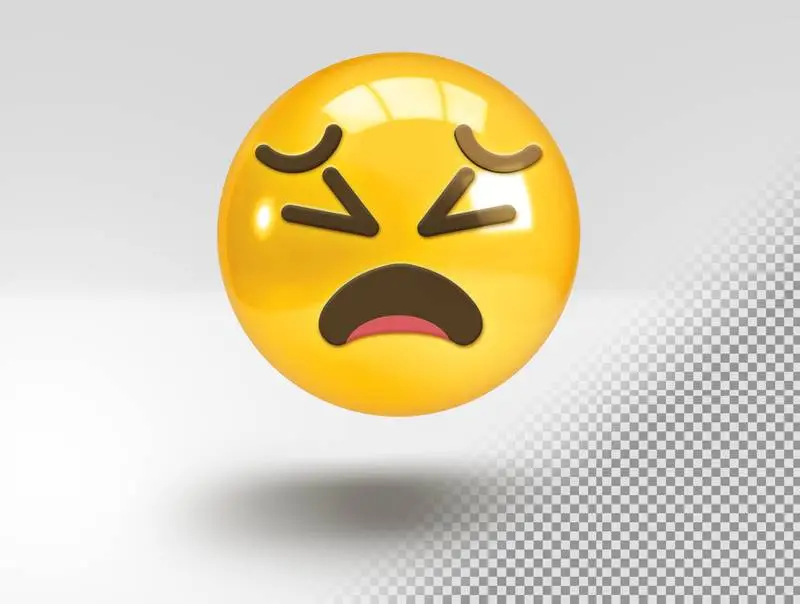 Realistic 3D Emoji with Pain Gesture