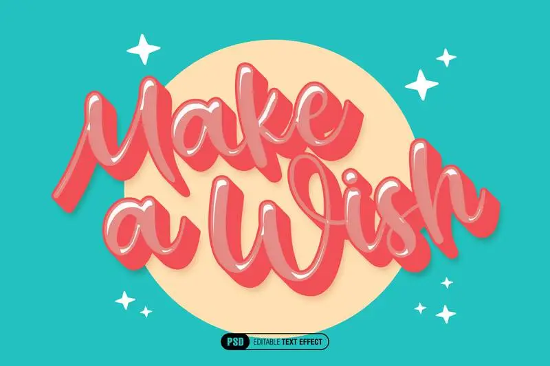Retro Lettering Editable Text Effect