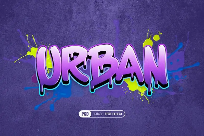 Colorful Graffiti Text Effect