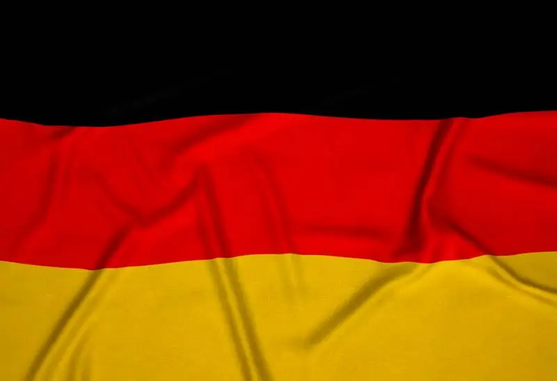 Realistic Germany Flag Background