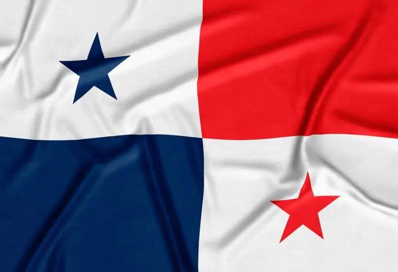 Realistic Panama Flag Background