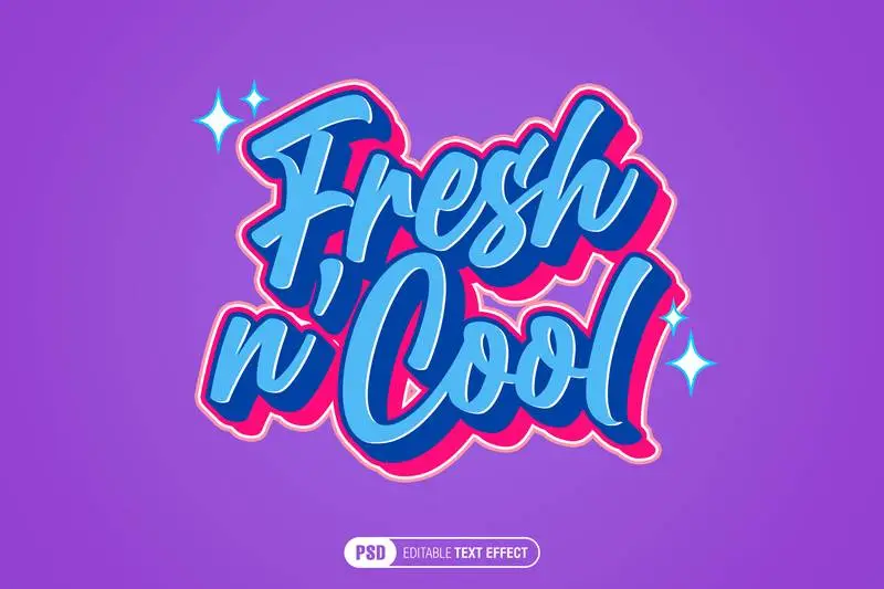 Cool Calligraphy Editable Text Effect