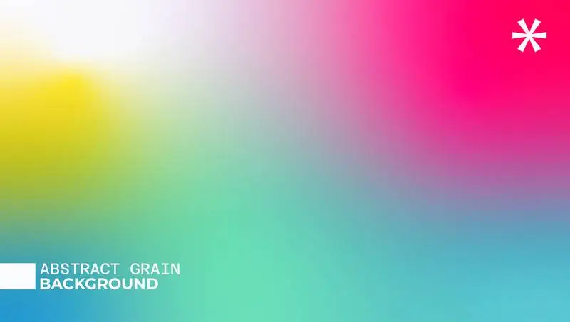 Modern Colourful Grainy Gradient Background