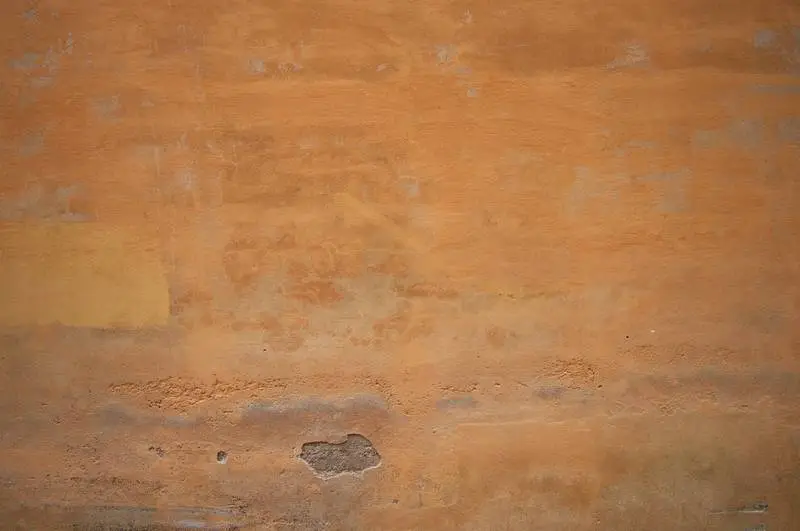 Grunge Yellow Wall Photograph