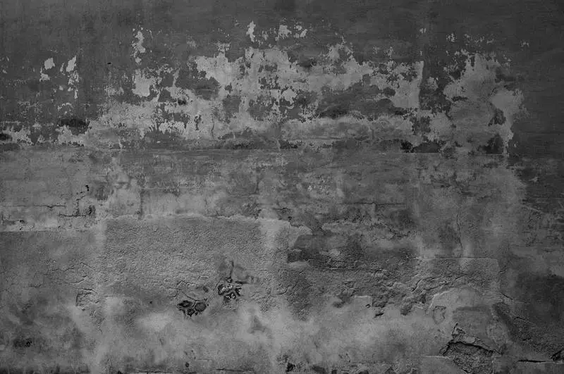 Black and White Grunge Wall Texture