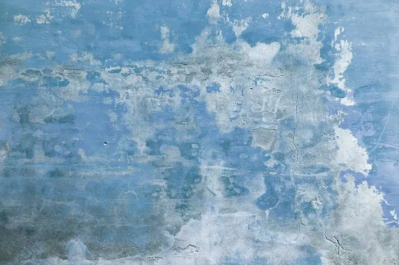 Grunge Blue Wall Texture