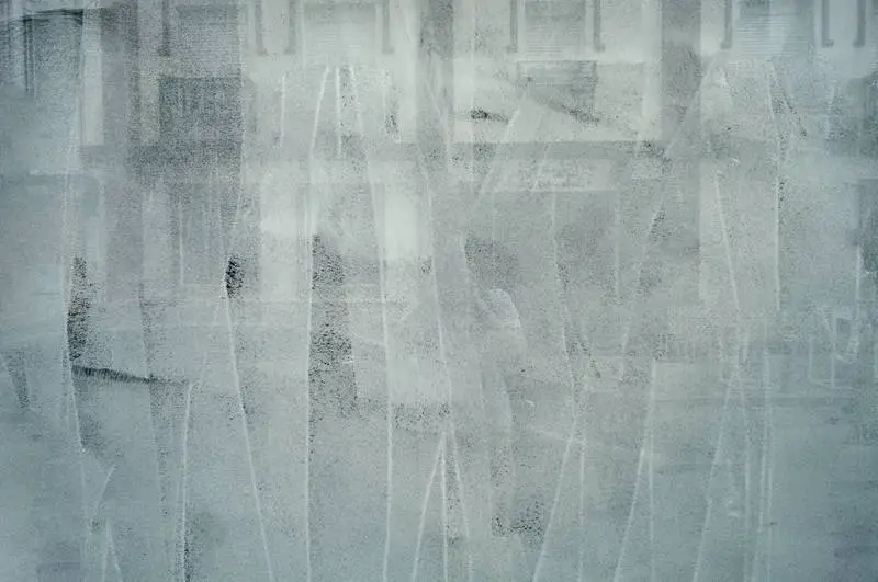 Photograph of White Painted Wall Texture