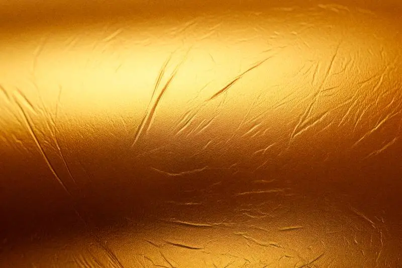 Golden Scratched Texture Background